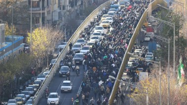  الاحتجاجات في مناطق إيرانية