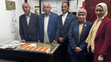 مسؤولين الجمارك بالأقصر 