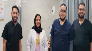 الفريق الطبي