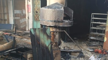 صورة من موقع الحريق 