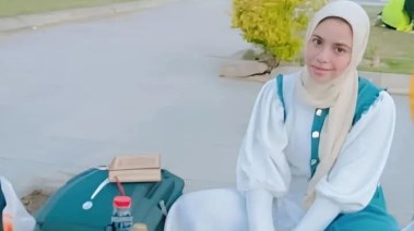 الضحية سارة قبل عام