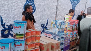 سوق اليوم الواحد في دشنا بمحافظة قنا