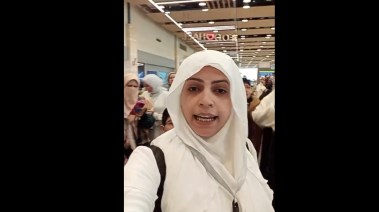 أحد المعتمرين المتضررين