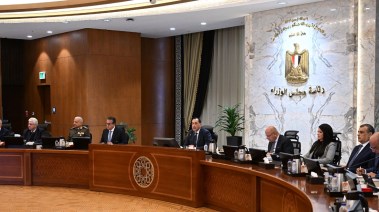 جانب من اجتماع مجلس الوزراء