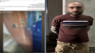 المتهم وجانب من الواقعة 