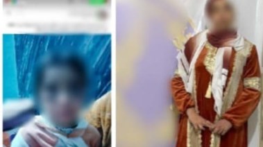 المتهمة وجانب من الواقعة