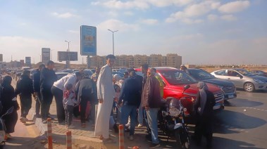 جانب من الحادث 