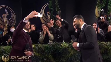 حسن الرداد في joy awards