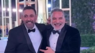 باسم يوسف وعمرو مصطفى