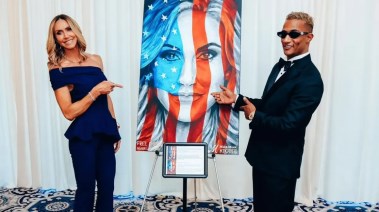 محمد رمضان ولارا ترامب