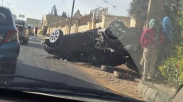 جانب من الحادث 