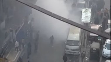 جانب من الحريق 