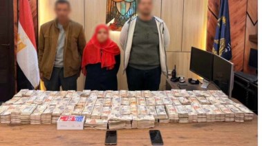 المتهمين بعد ضبطهم 