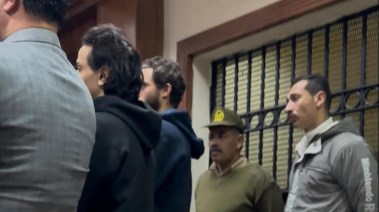 رمضان صبحي خلال جلسة استئنافه على حكم حبسه