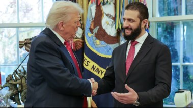 الرئيس الأمريكي والرئيس السوري