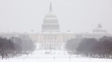 الكابيتول محاصر بالجليد