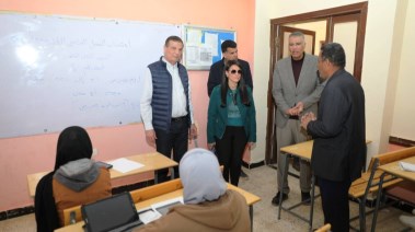 بتكلفة إجمالية بلغت 12 مليون جنيه وتخدم أبناء 6 قرى وزراء التخطيط والزراعة ومحافظ أسوان يتفقدون مدرسة الشهامة الثانوية المشتركة بوادى الصعايدة بإدفو