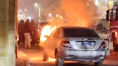 صورة متداولة للحريق