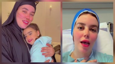 دينا فؤاد محاربة السرطان 