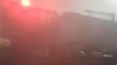 صورة من الحريق