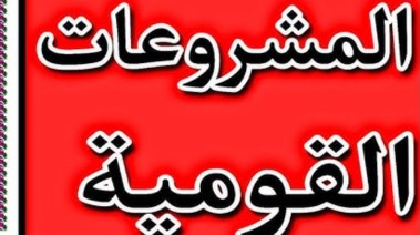 تعبير عن المشروعات القومية 2025-2026 لجميع الصفوف