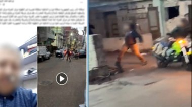 جانب من فيديو أعمال بلطجة وترويج مواد مخدرة بالدقهلية