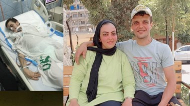 الشاب محمد وزوجته