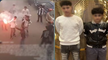 المتهمان وجانب من الواقعة