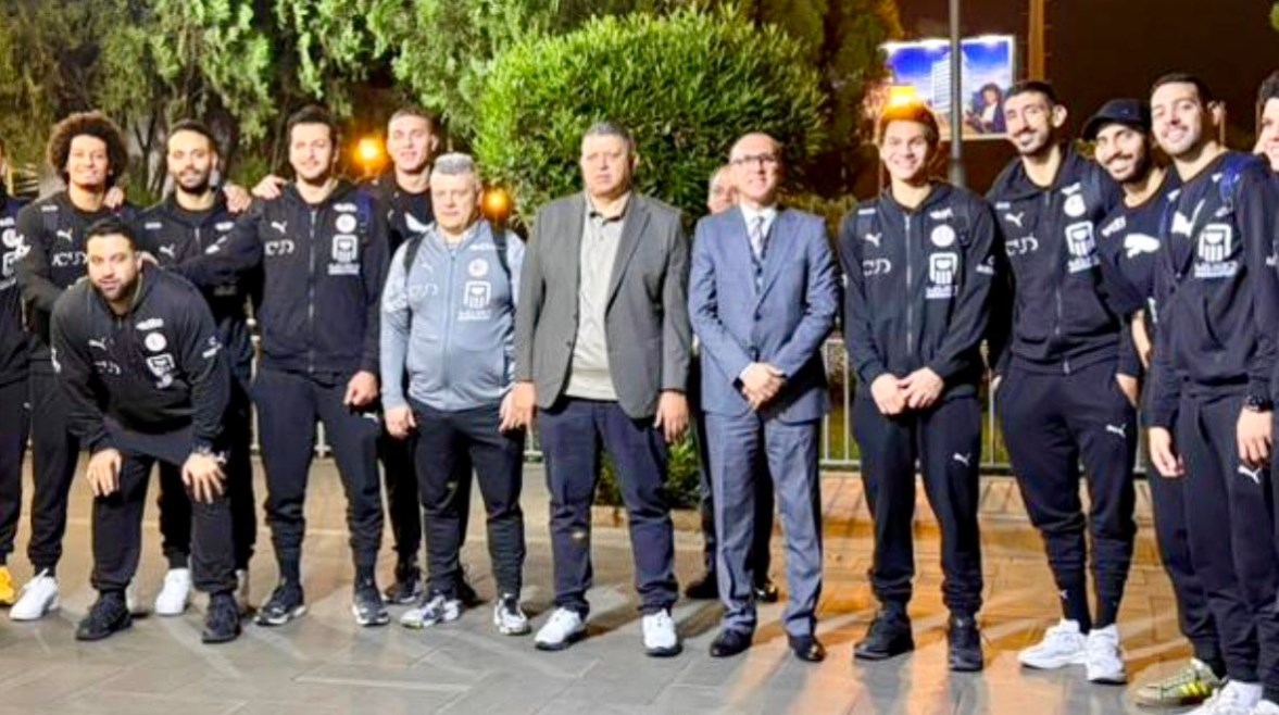 بعثة منتخب مصر لكرة اليد 