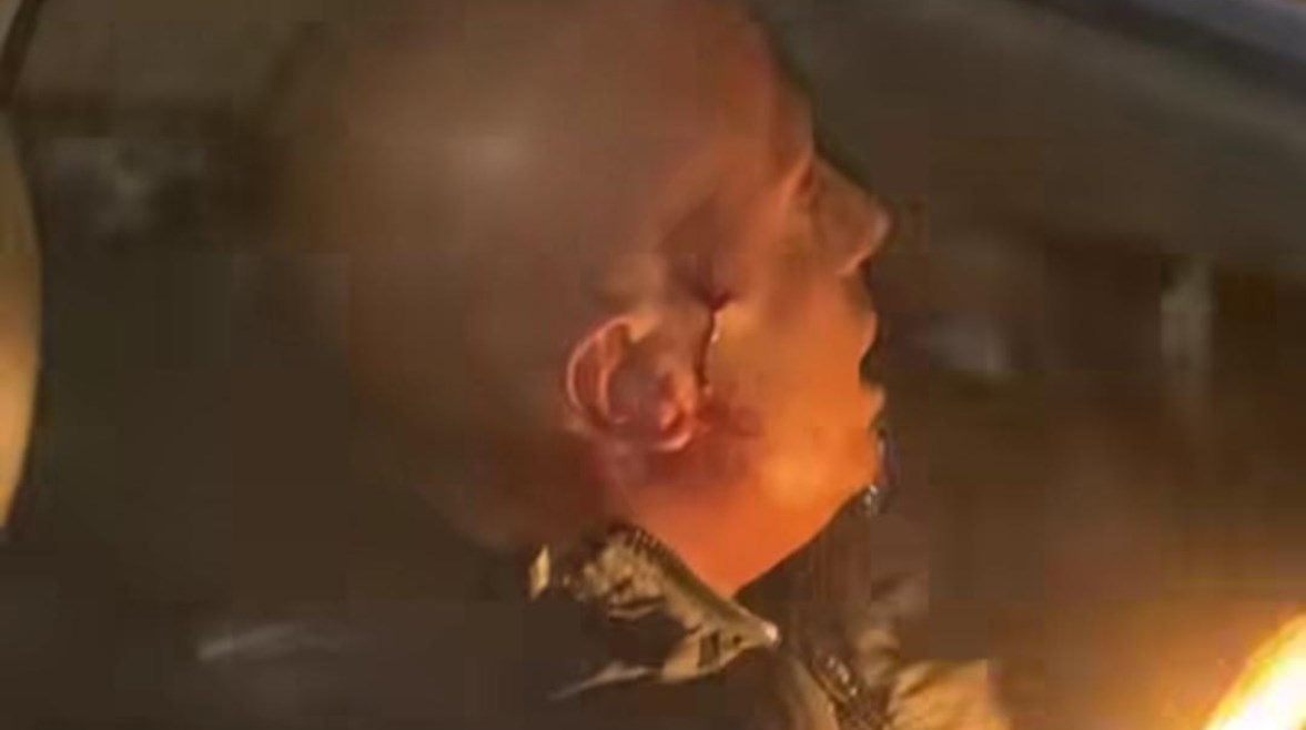 صورة من الفيديو المنتشر