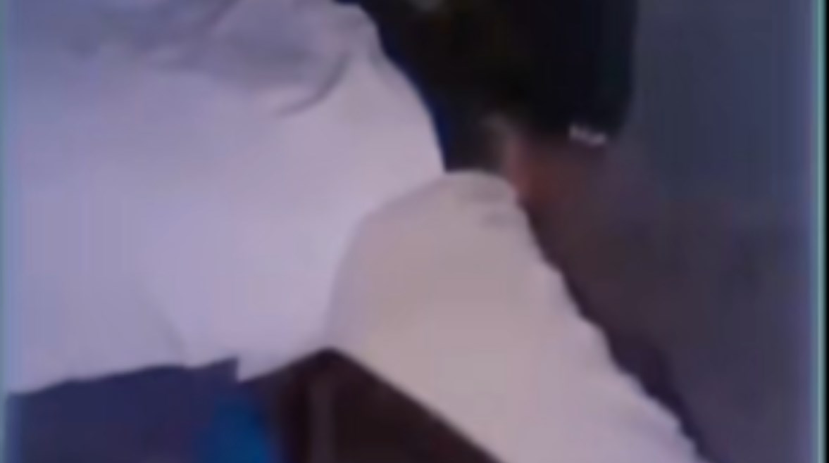 جانب من مقطع الفيديو المتداول