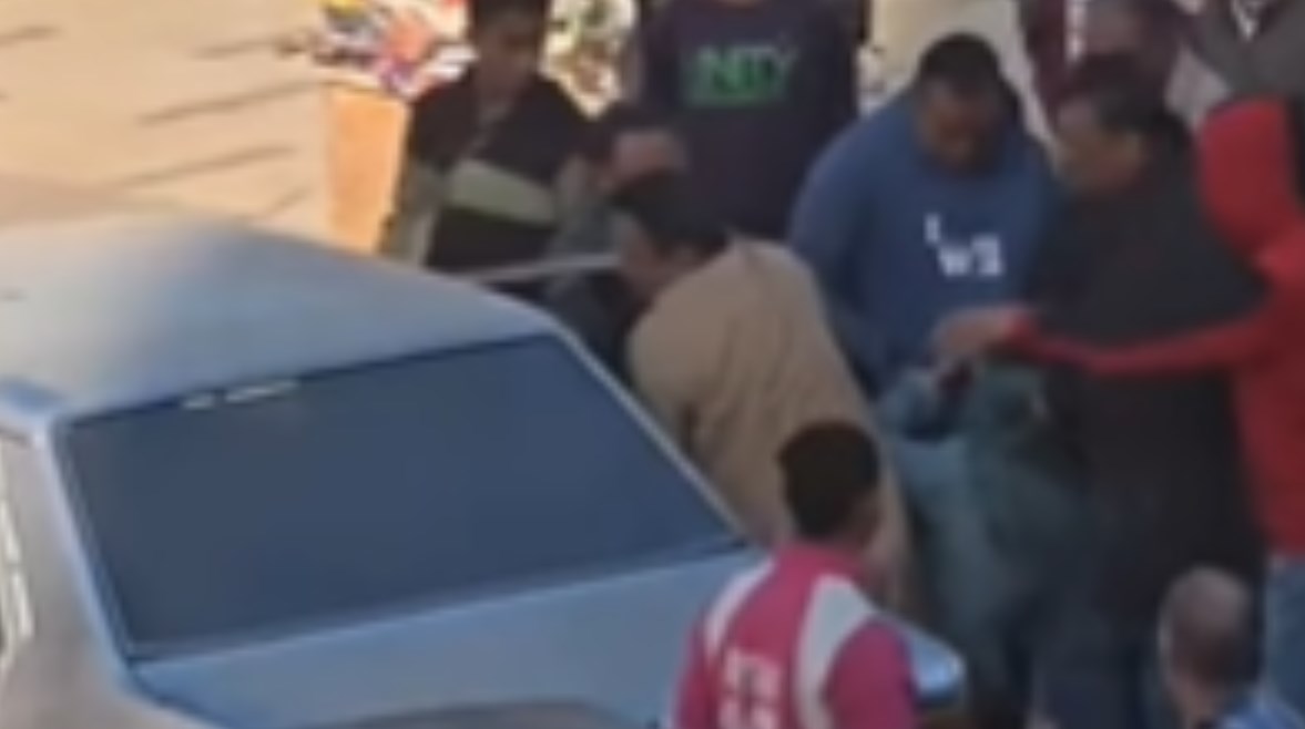 لقطة من الفيديو المنتشر