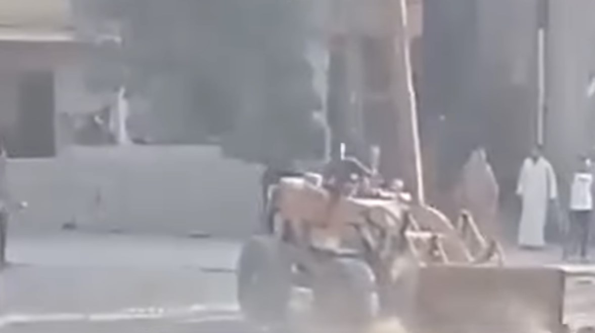 جانب من الفيديو المتداول