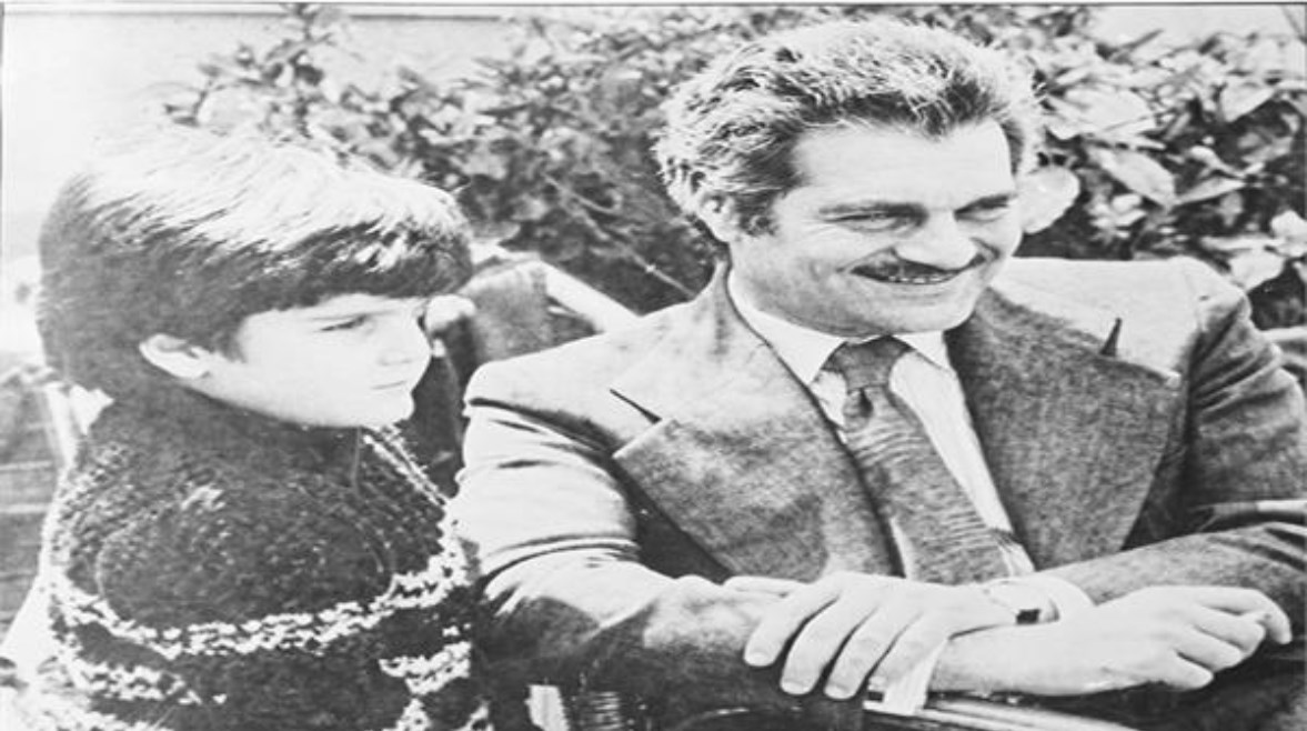 عمر الشريف وابنه غير الشرعي