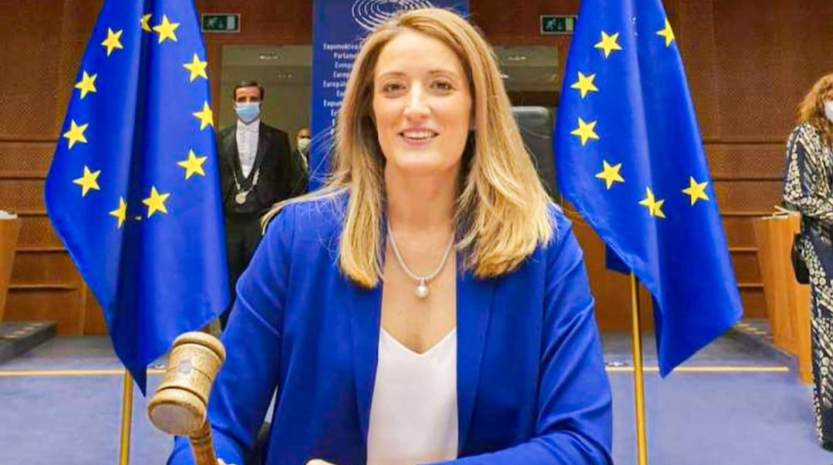 روبرتا ميتسولا رئيسة البرلمان الأوروبي