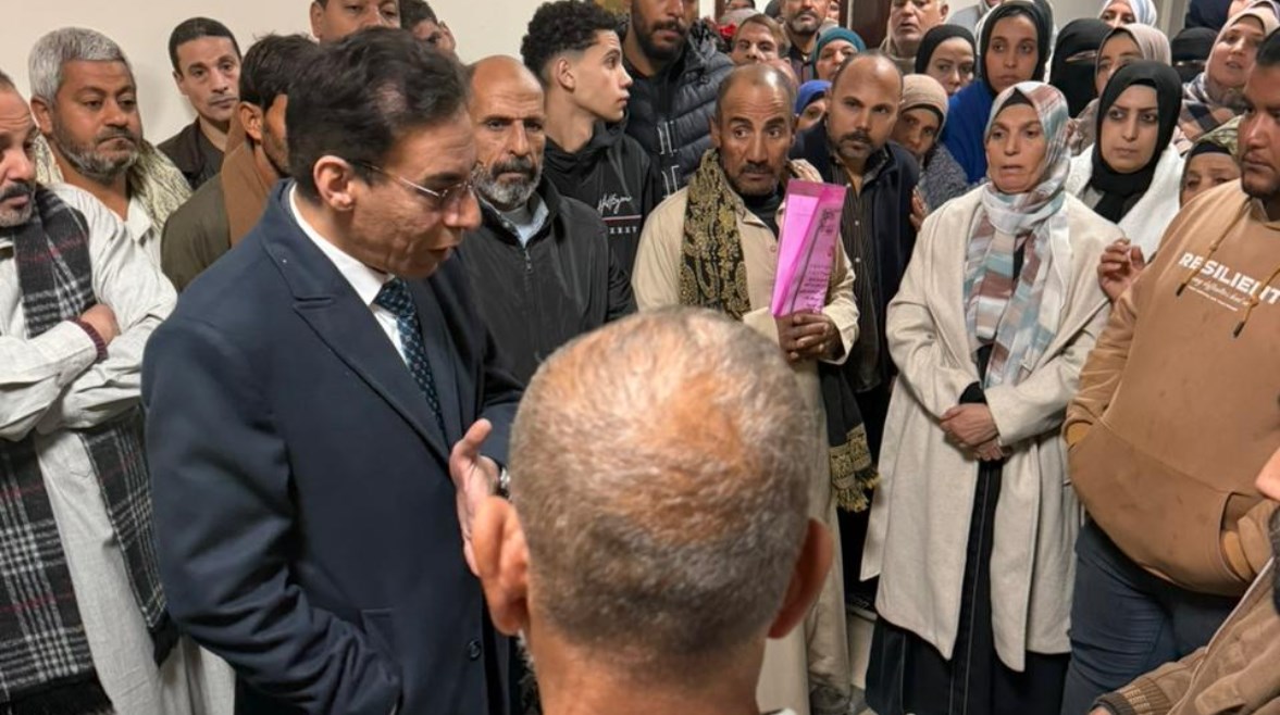 لقاء الخارجية مع أسر المتغيبين المصريين في الأراضي الليبية