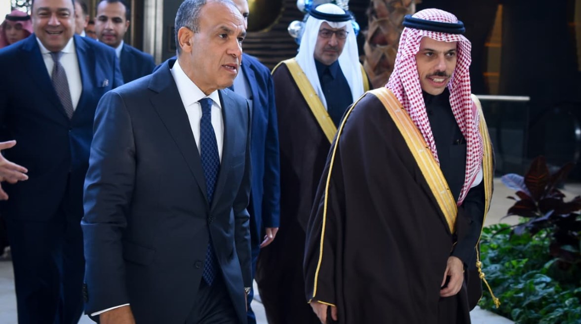 وزير الخارجية ونظيره السعودي
