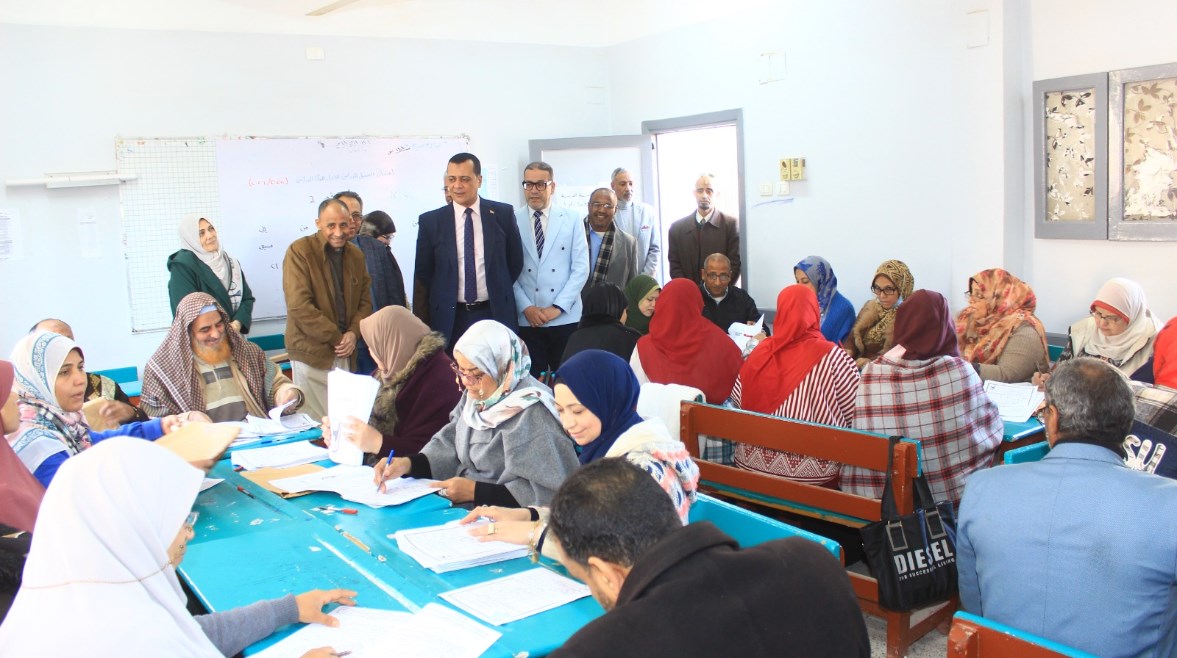 جانب من التصحيح 