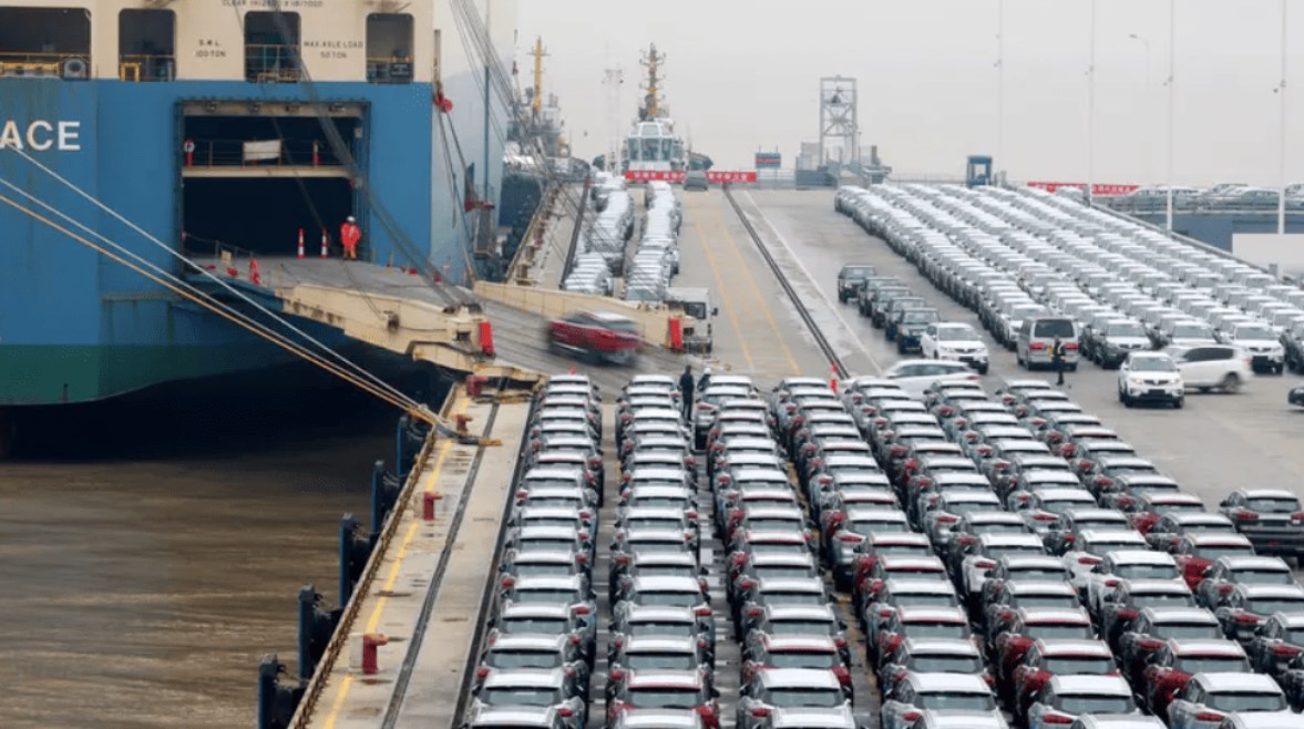 صادرات سيارات الصين ــ تعبيرية 
