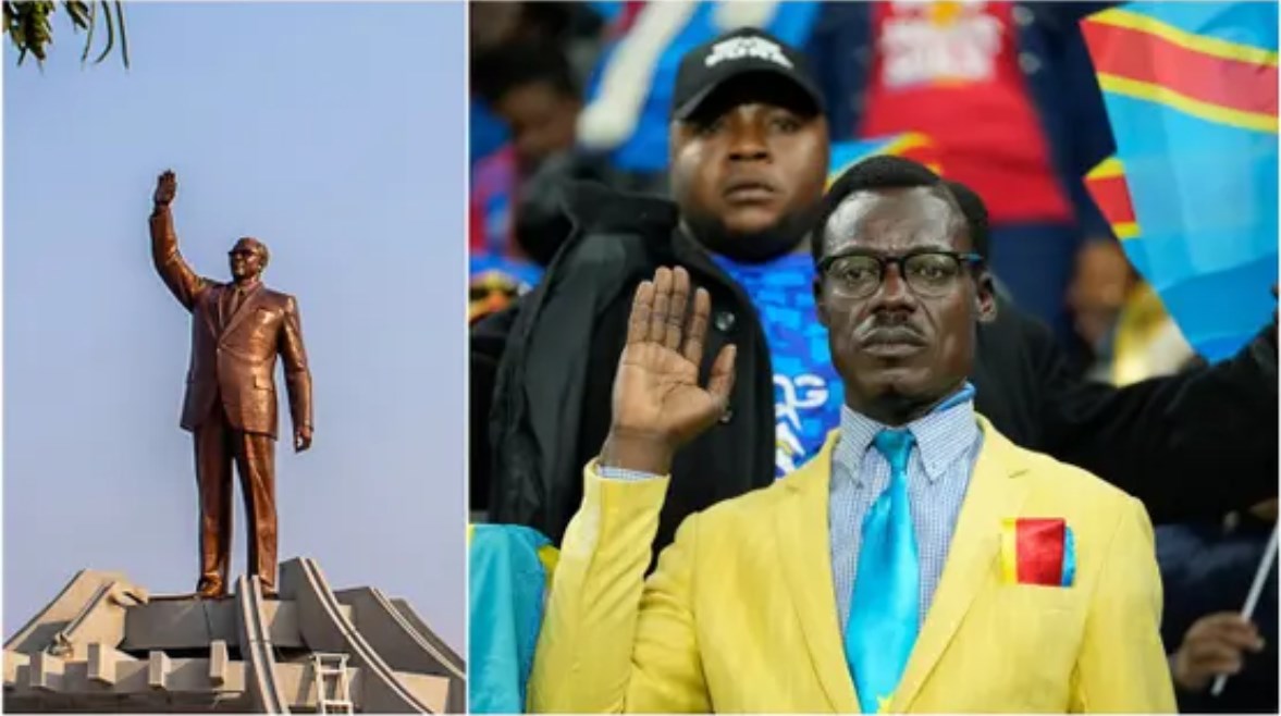 ميشيل نكوكا المشجع المتشبه بلومومبا