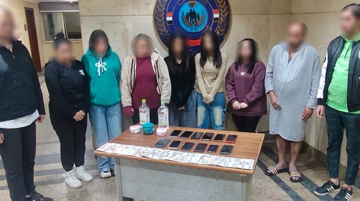 ضبط ناد صحي غير مرخص بالتجمع الخامس