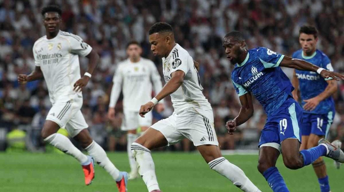 جانب من مباراة سابقة بين ريال مدريد ومارسيليا