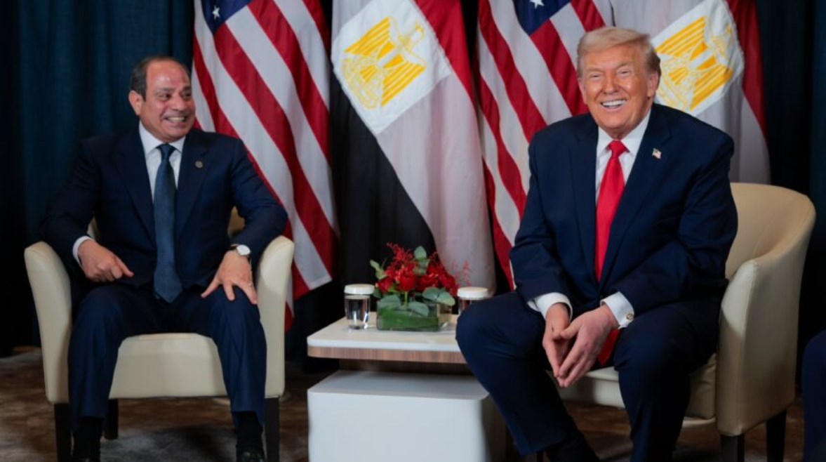 الرئيس السيسي ونظيره الأمريكي 