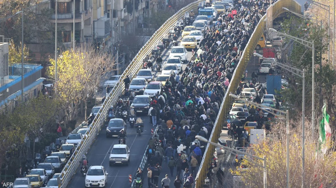  الاحتجاجات في مناطق إيرانية