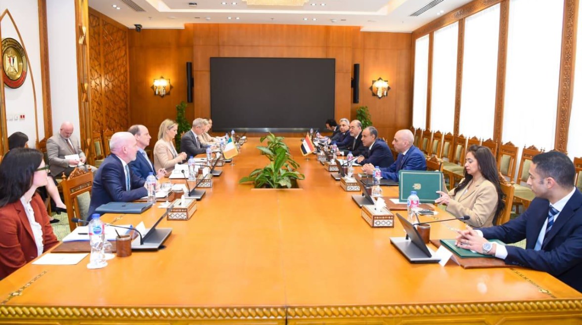 مشاورات سياسية بين مصر وإيرلندا