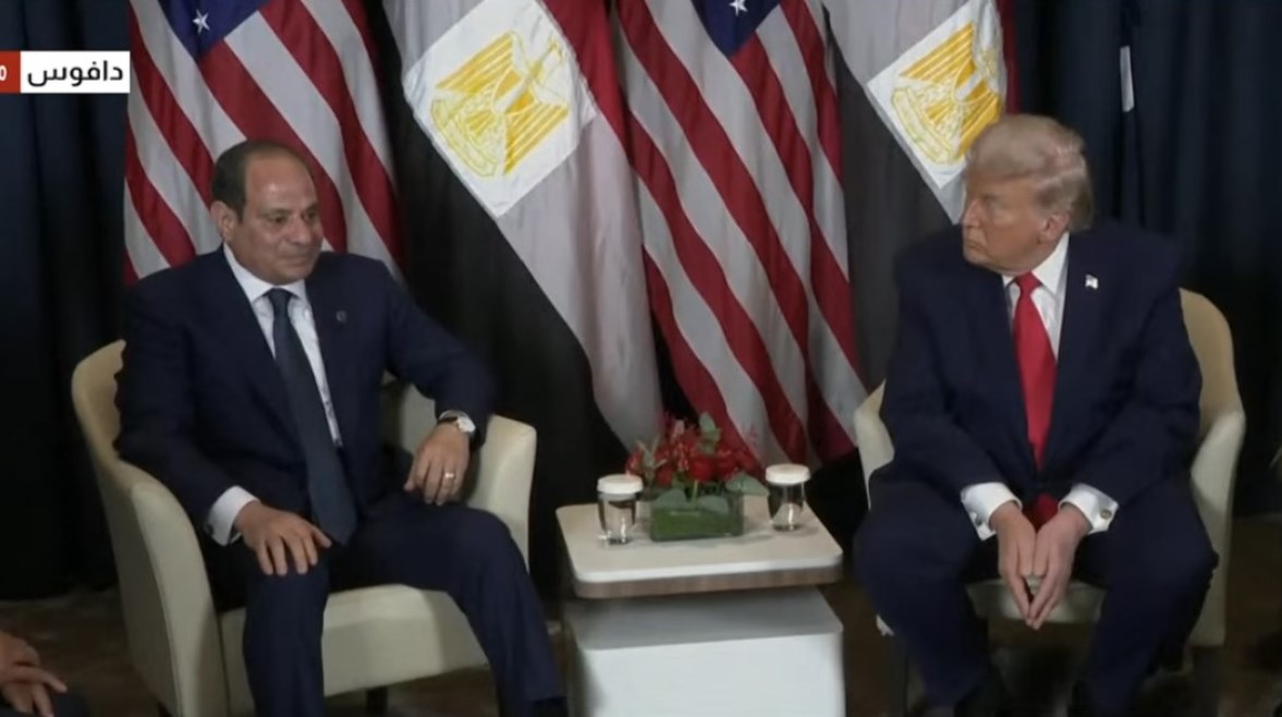  الرئيس الأمريكي دونالد ترامب والرئيس عبدالفتاح السيسي