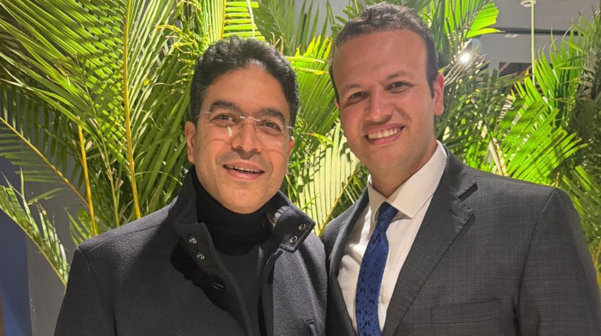 عضو مجلس النواب، ضياء الدين داود و المحامي مهاب محمد عثمان