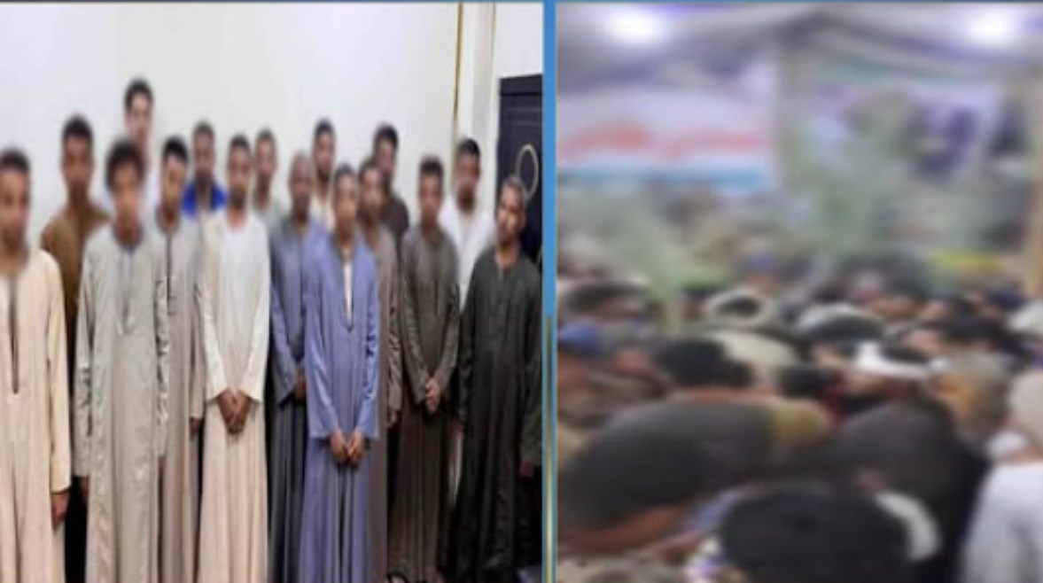 المتهمون وجانب من الواقعة