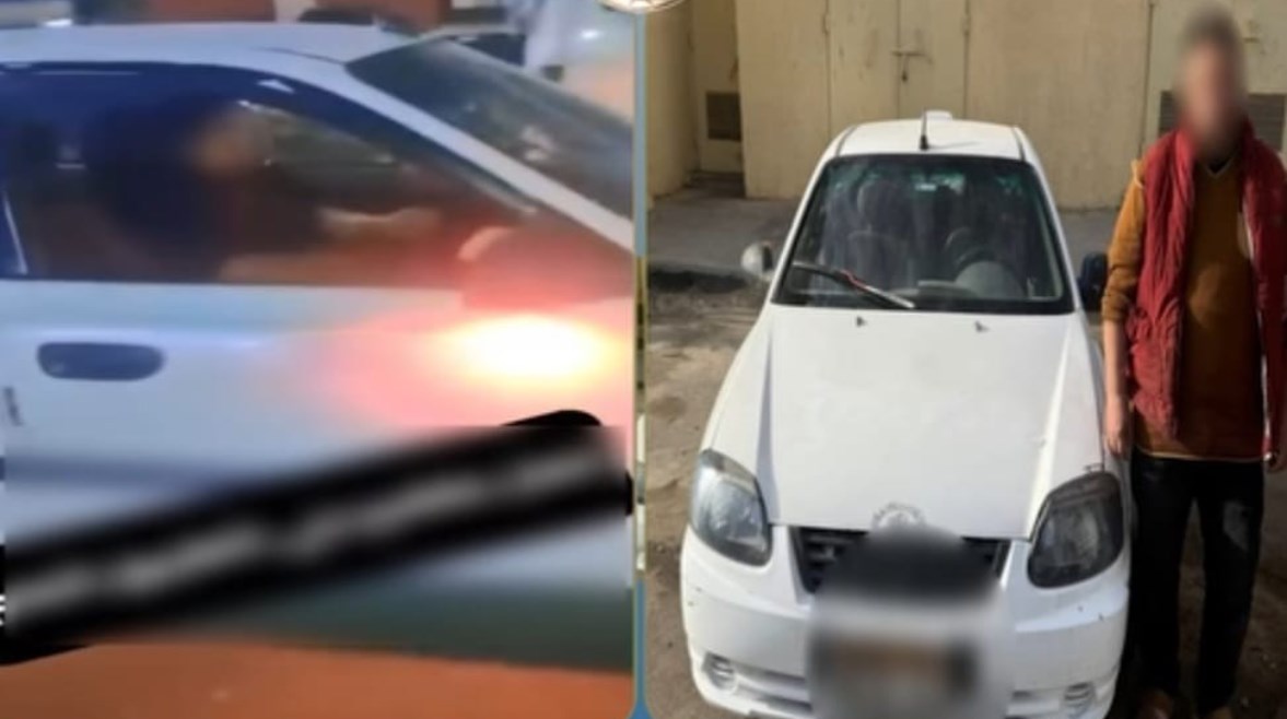 المتهم وجانب من الواقعة 