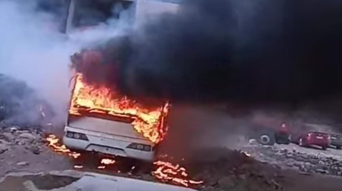 صورة من الحريق 